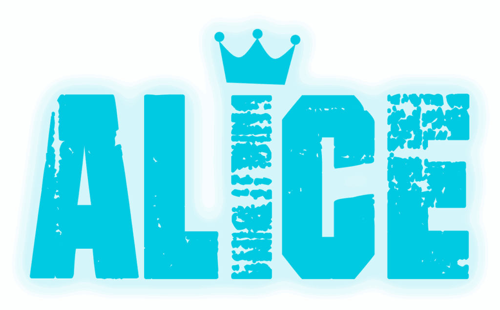 LOGO ALICE bleu